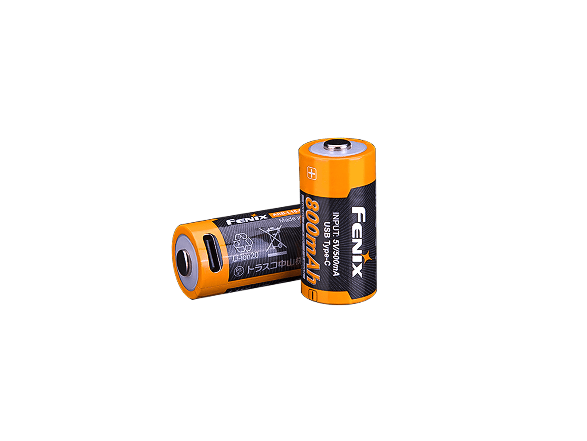 Fenix ARB-L16-800UP – Wiederaufladbarer USB-Akku (800 mAh) - fenixlight