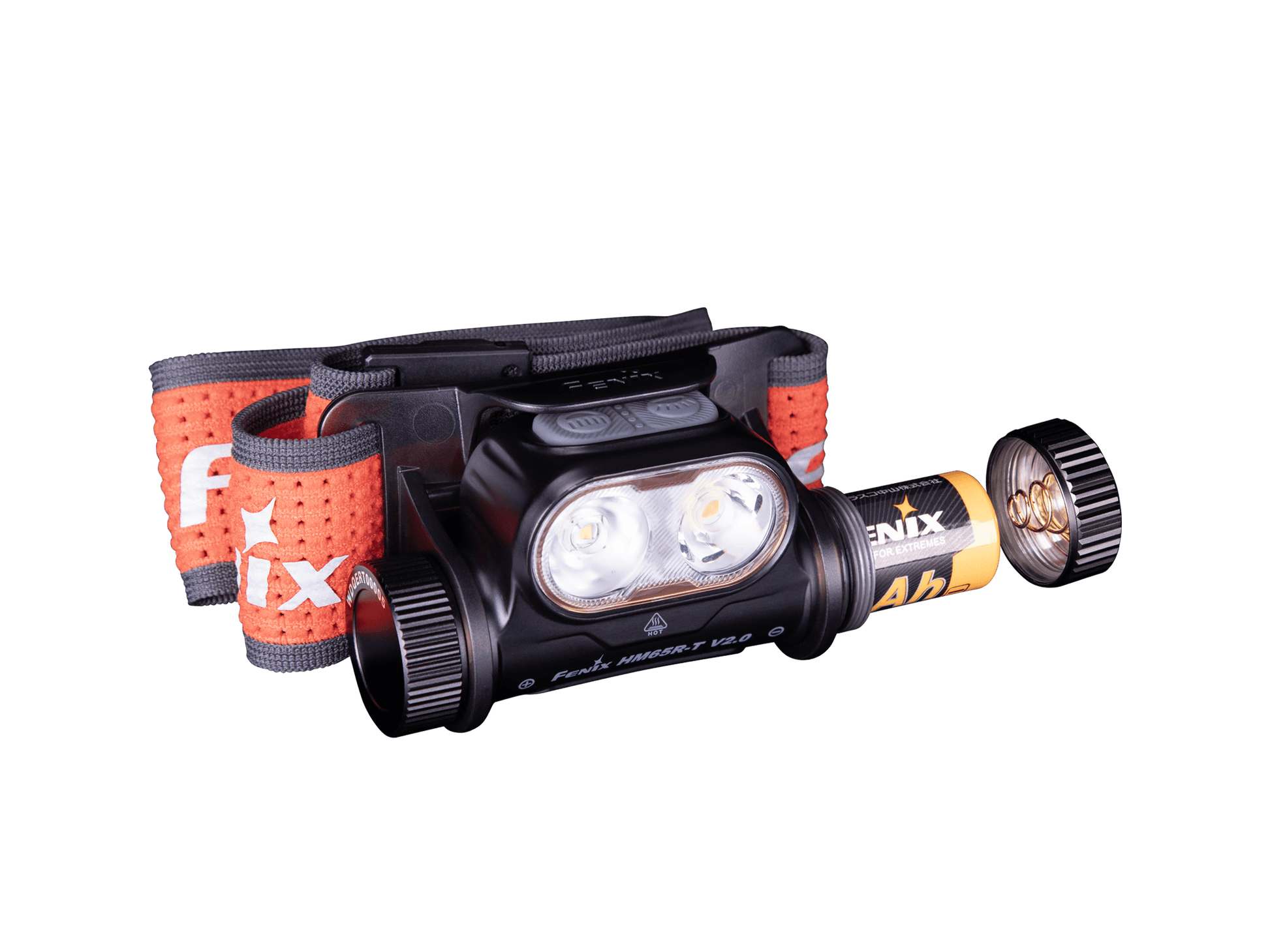 Fenix HM65R-T V2.0 Leichte Magnesium-Stirnlampe für Trailrunning, 1600 Lumen - fenixlight