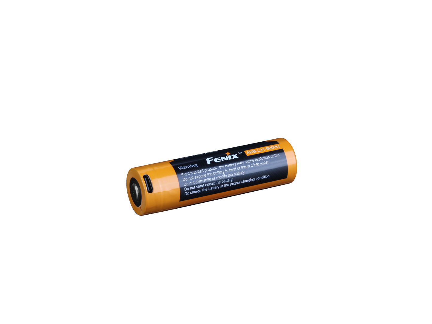 Fenix ARB-L21-5000U – 21700 Li-Ion Akku mit 5000 mAh, inkl. USB C Ladeanschluss