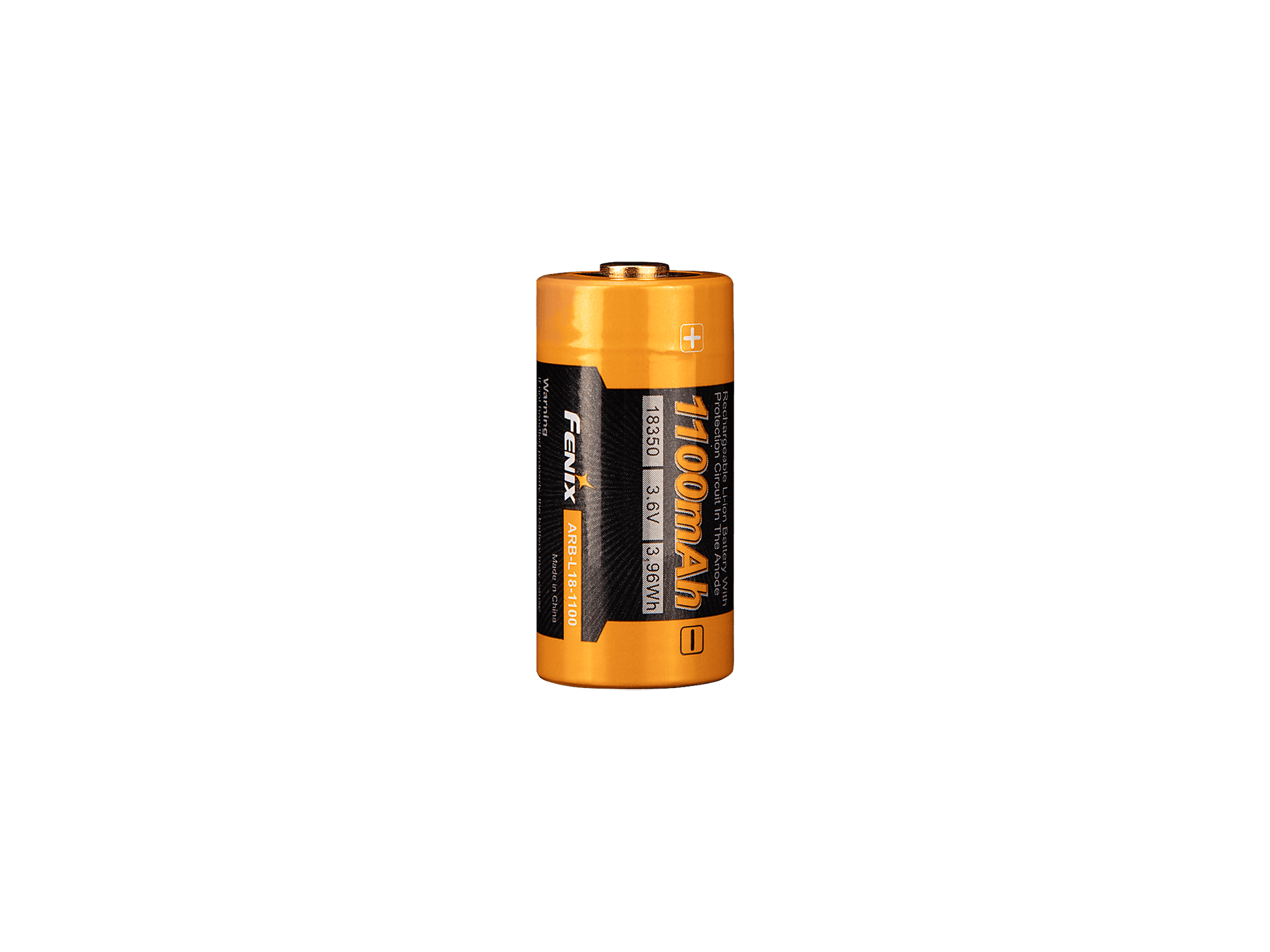Fenix ARB-L18-1100 - Wiederaufladbarer 18350 Li-Ion-Akku (1100 mAh) - fenixlight
