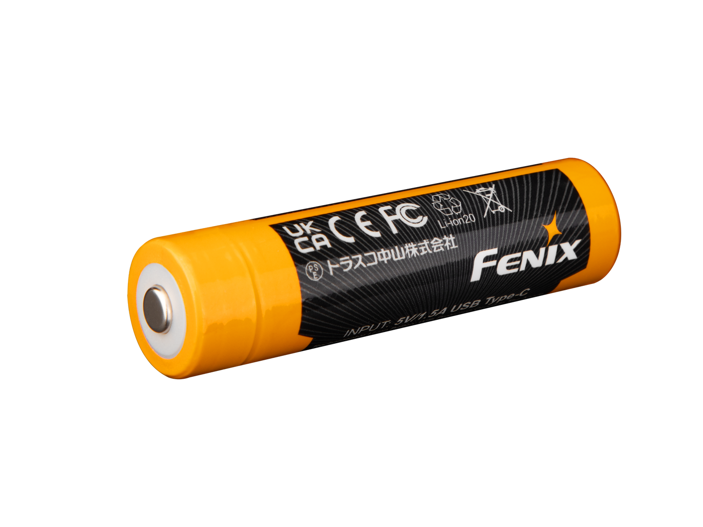 Fenix ARB-L18-4000U – 18650 Li-Ion Akku mit 4000 mAh, inkl. USB C Ladeanschluss