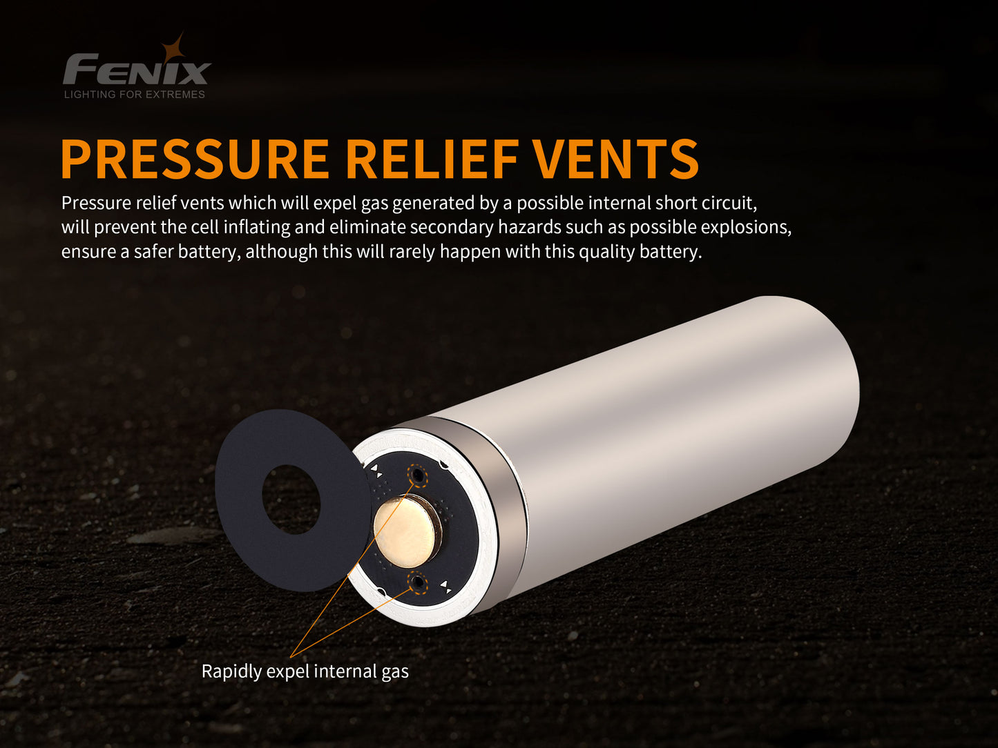 Fenix ARB-L21-5000U – 21700 Li-Ion Akku mit 5000 mAh, inkl. USB C Ladeanschluss