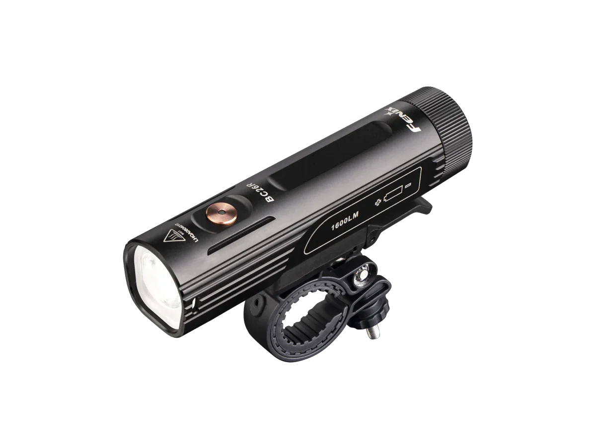 starke fahrradbeleuchtung Fenix BC26R wiederaufladbares Fahrradlicht, 1600 Lumen