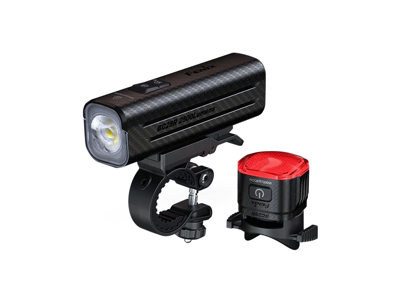 rennrad blinklicht Fenix BC28R – Smartes Fahrradlicht Set mit Rücklicht, 2500 Lumen –  fenixlight