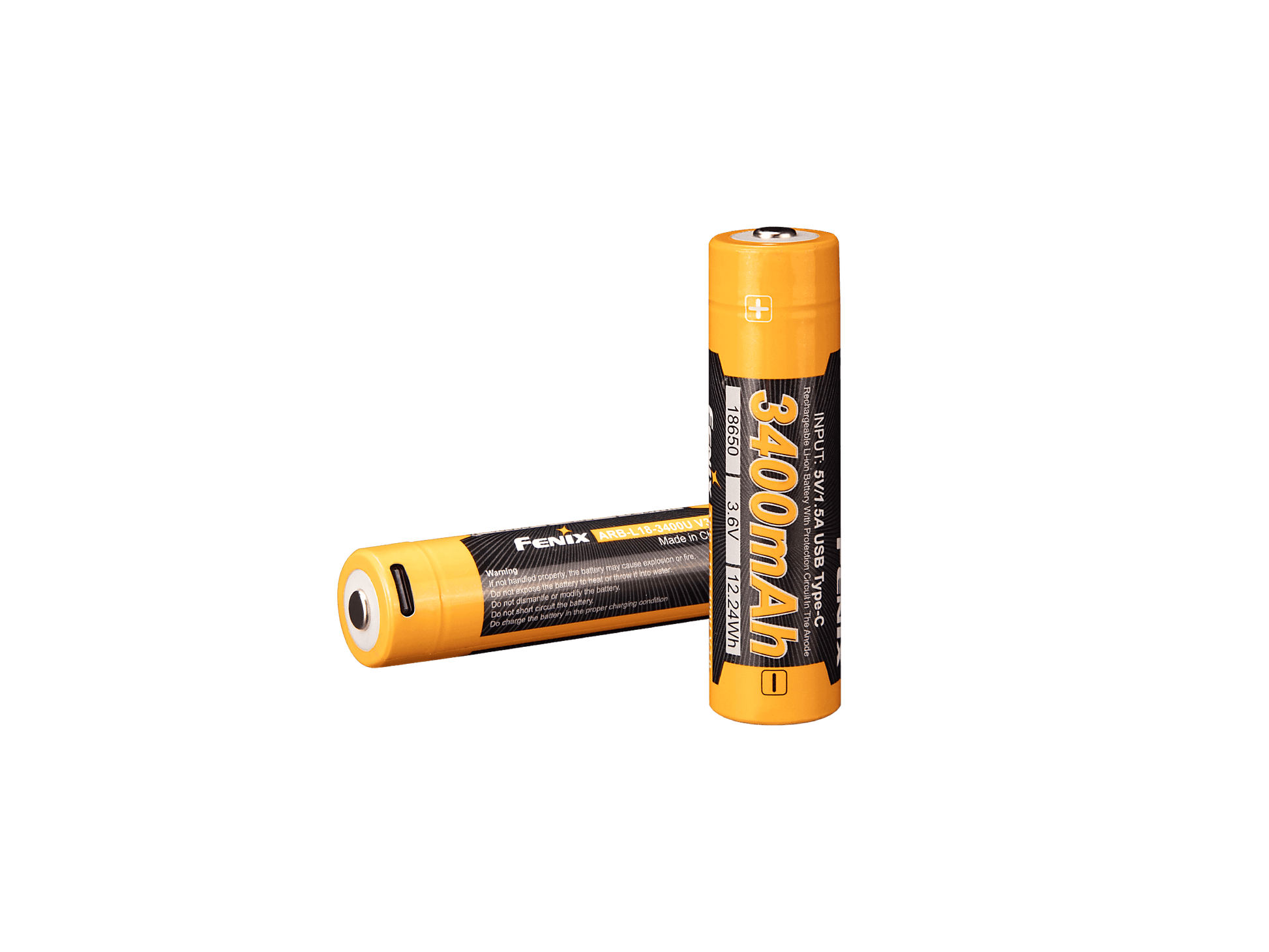Fenix ARB-L18-3400U V3.0 - USB-Akku 18650 (3400 mAh, Version 3.0) - fenixlight