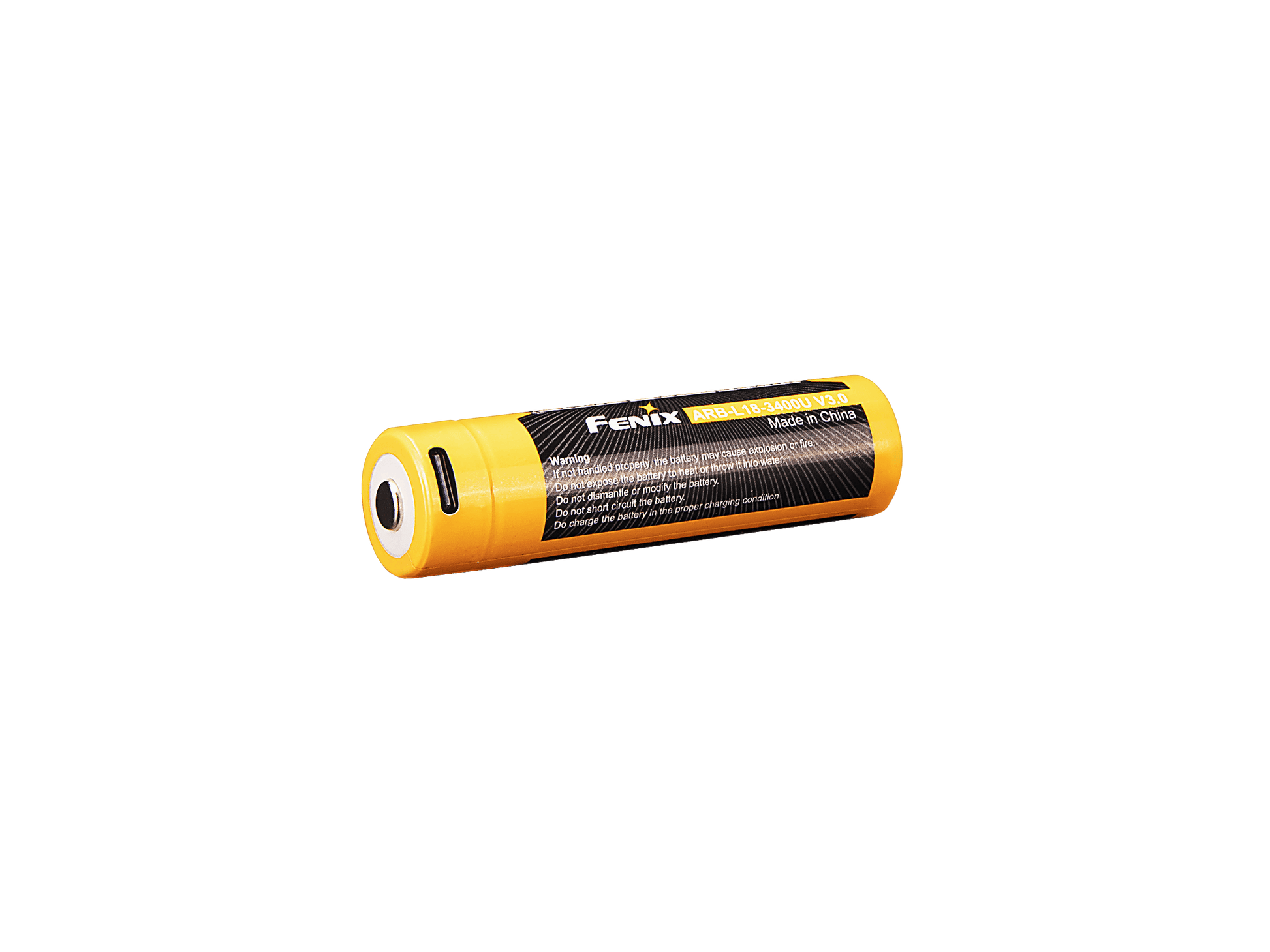 Fenix ARB-L18-3400U V3.0 - USB-Akku 18650 (3400 mAh, Version 3.0) - fenixlight