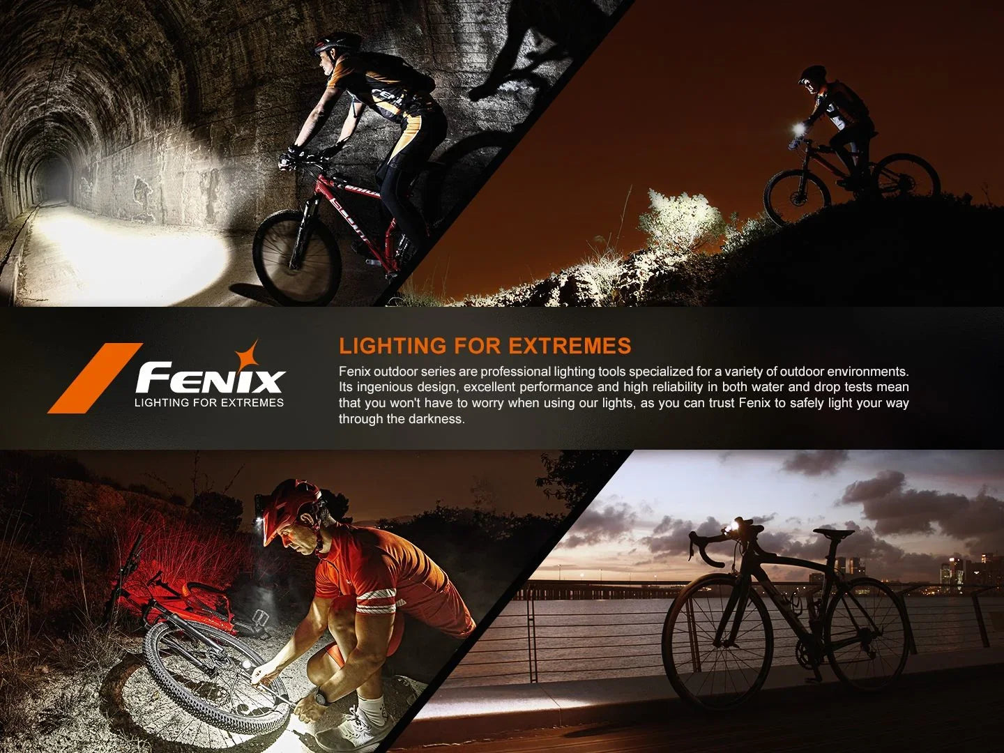 Fenix BC45R extrem starkes Fahrradlicht mit OLED-Display, 3300 Lumen