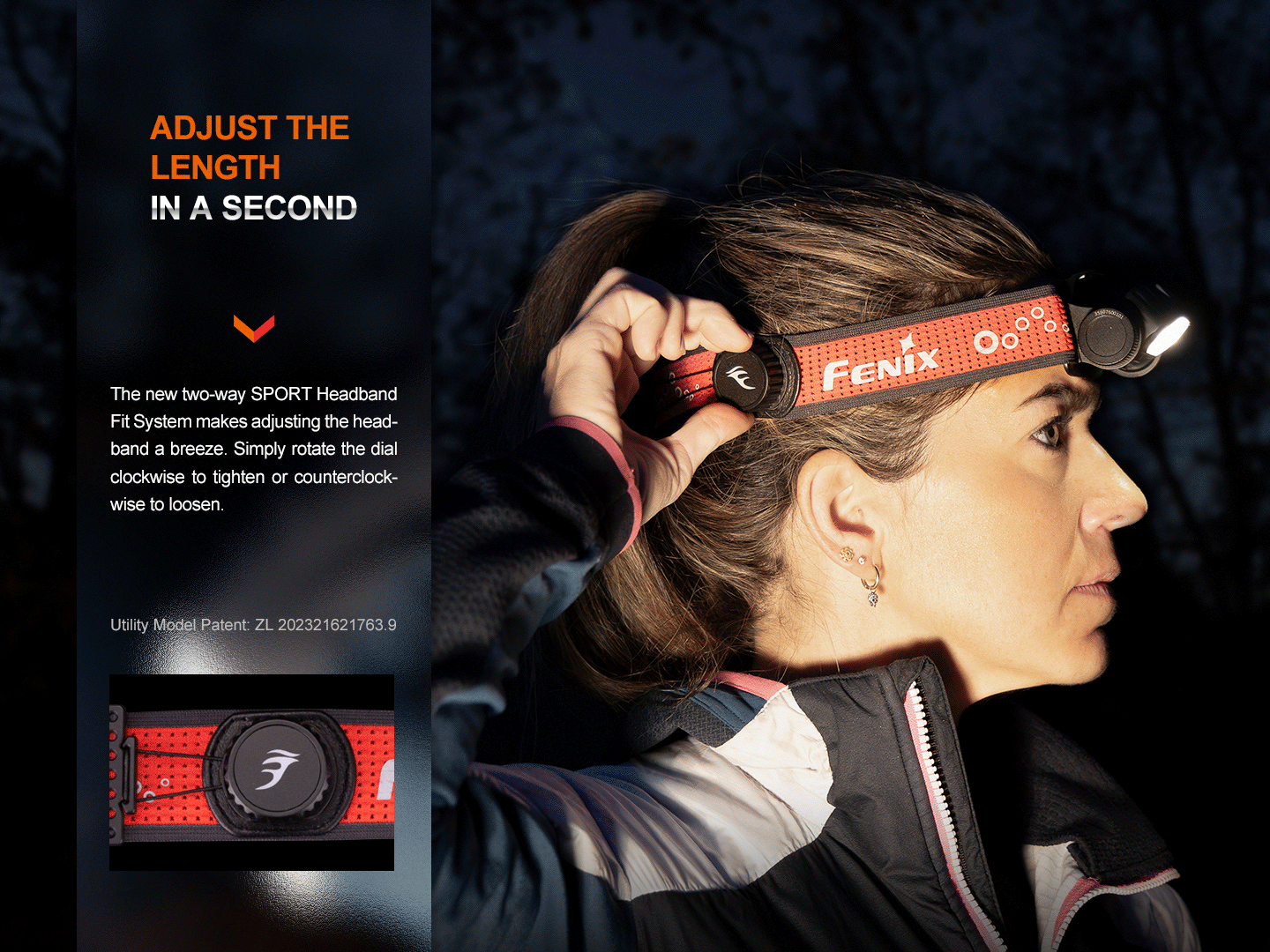 Fenix HM65R-T V2.0 Leichte Magnesium-Stirnlampe für Trailrunning, 1600 Lumen - fenixlight
