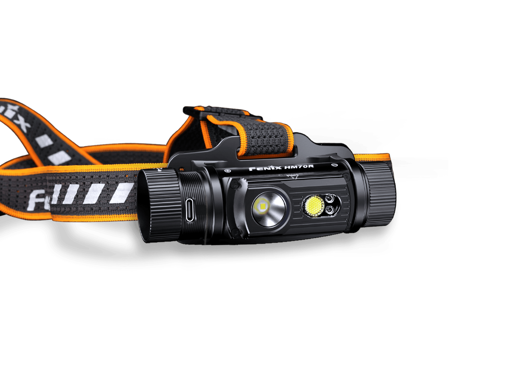Fenix HM70R Wiederaufladbare Stirnlampe mit dreifacher Lichtquelle, 1600 Lumen, Verpackung geöffnet - fenixlight