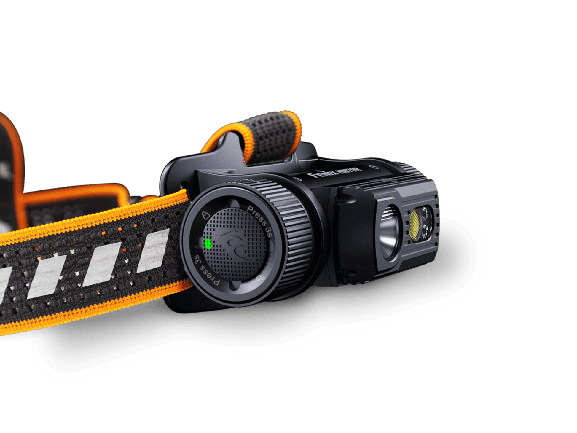Fenix HM70R Wiederaufladbare Stirnlampe mit dreifacher Lichtquelle, 1600 Lumen, Verpackung geöffnet - fenixlight