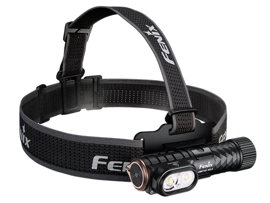 Fenix HM71R V2.0 wiederaufladbare Industrie Stirnlampe mit verstellbarem Kopfband