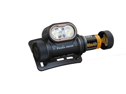 Fenix HM55R, Mulit-LED leichtgewicht Stirnlampe, 1200 Lumen