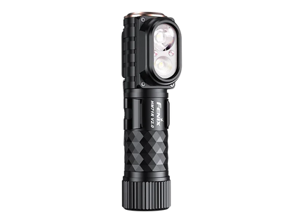 Fenix HM71R V2.0 wiederaufladbare Industrie Stirnlampe in Schwarz