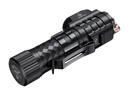 Fenix HM71R V2.0 wiederaufladbare Industrie-Stirnlampe in Schwarz