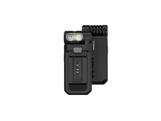Fenix SW05R-UV kompakte Taschenlampe mit weißem Licht und starkem UV-Licht, 150 Lumen (Weißlicht)