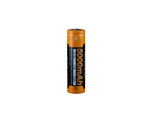 Fenix ARB-L21-5000U – 21700 Li-Ion Akku mit 5000 mAh, inkl. USB C Ladeanschluss