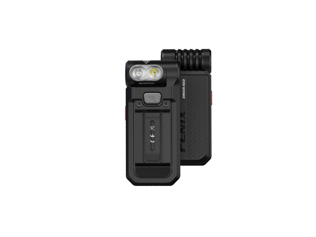 Fenix SW05R-RED kompakte Taschenlampe mit weißem und rotem Licht, 150 Lumen (Weißlicht) (Kopie)
