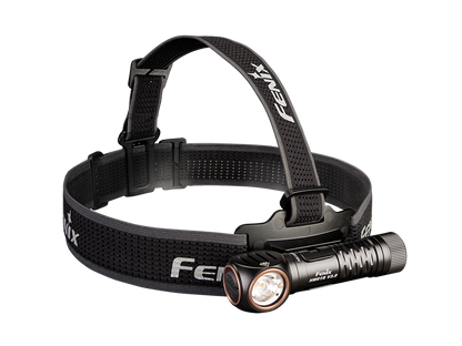 Schwarze LED-Stirnlampe mit elastischem Kopfband, Outdoor- und Campingbeleuchtung