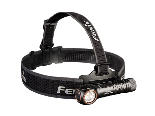 Fenix HM61R V3.0 Leistungsstarke Profi Stirnlampe sowie Taschenlampe mit Rotlicht, 1800 Lumen