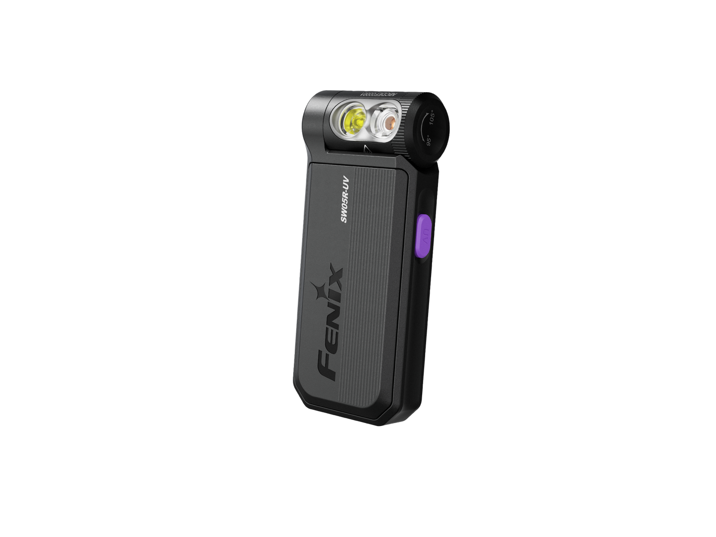 Fenix SW05R-UV kompakte Taschenlampe mit weißem Licht und starkem UV-Licht, 150 Lumen (Weißlicht)