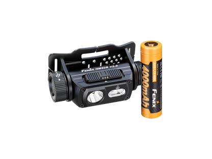 Fenix HM60R V2.0 Hochleistungs-Stirnlampe aus Metall, 1600 Lumen