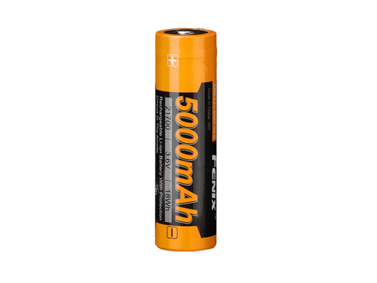 Fenix 5000mAh Wiederaufladbare Li-Ion Batterie 3.6V, orange-schwarz, mit Schutzschaltung