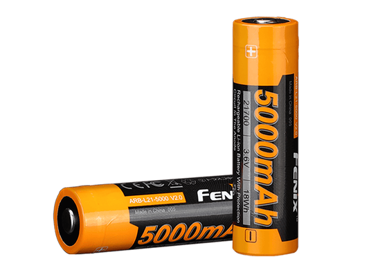 Fenix ARB-L21-5000 V2.0 – 21700 Li-Ion Akku mit 5000 mAh - fenixlight