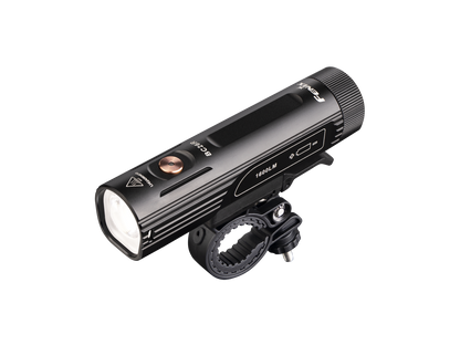 SET - Fenix BC26R ultrastarkes wiederaufladbares Fahrradlicht, 1600 Lumen + Fenix BC05R V2.0 Rücklicht für Pendler & Outdoor-Fans, 15 Lumen