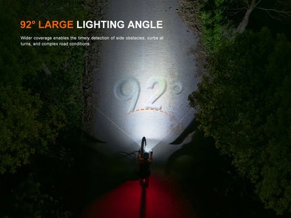 Fenix BC28R Smartes Fahrradlicht Set mit Rücklicht, 2500 Lumen
