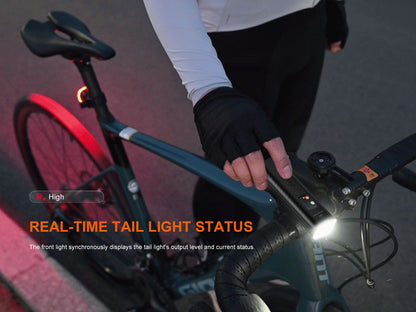Fenix BC28R Smartes Fahrradlicht Set mit Rücklicht, 2500 Lumen