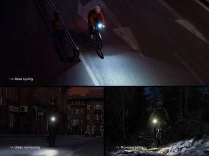 Fenix BC28R Smartes Fahrradlicht Set mit Rücklicht, 2500 Lumen