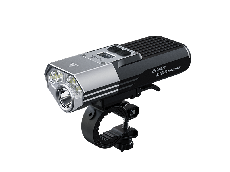 fahrradbeleuchtung maximale helligkeit Starkes Fahrradlicht: Fenix BC45R mit 3300 Lumen – fenixlight
