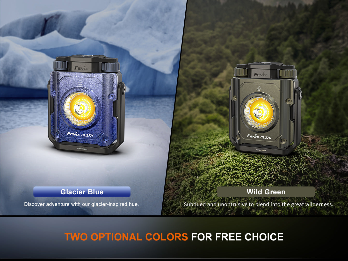 Fenix CL27R multifunktionale Outdoor-Laterne mit Spot- & Flutlicht, 1600 Lumen