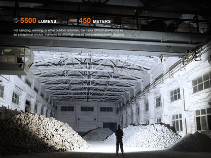 Fenix CP50R multifunktionale Fahrzeug & Camping Laterne, 5500 Lumen
