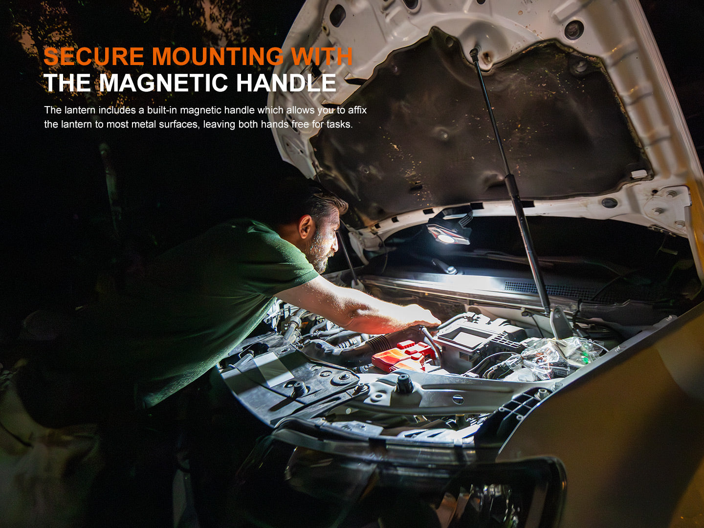 Fenix CP50R multifunktionale Fahrzeug & Camping Laterne, 5500 Lumen