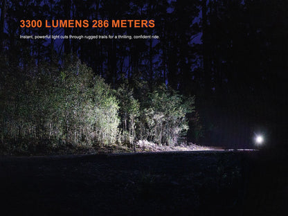 Fenix BC45R Hochleistungs Fahrradlicht, 3300 Lumen