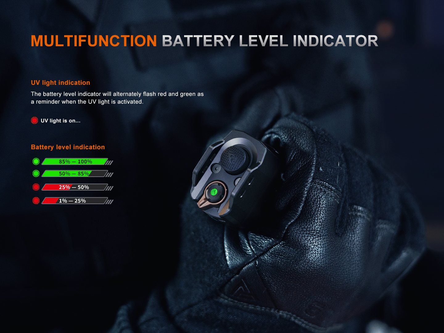 Fenix TK35R Hochleistungsfähige taktische Multi-Mode-Taschenlampe, 5800 Lumen
