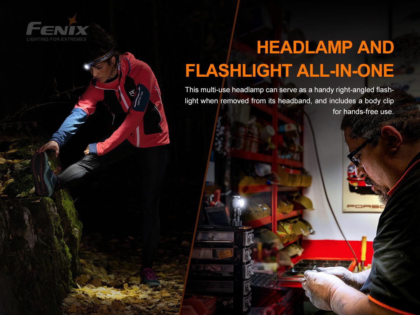 Fenix HM50R V2.0 Wiederaufladbare vielseitige Stirnlampe 700 Lumen - fenixlight