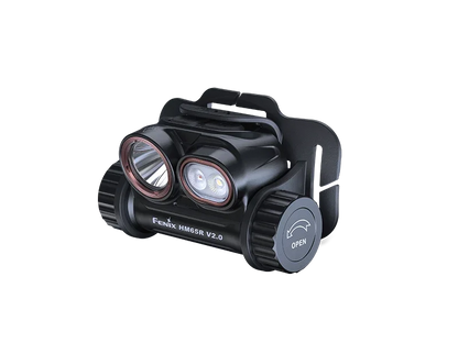 Fenix HM65R V2.0 leistungsstarke wiederaufladbare Stirnlampe aus Magnesium