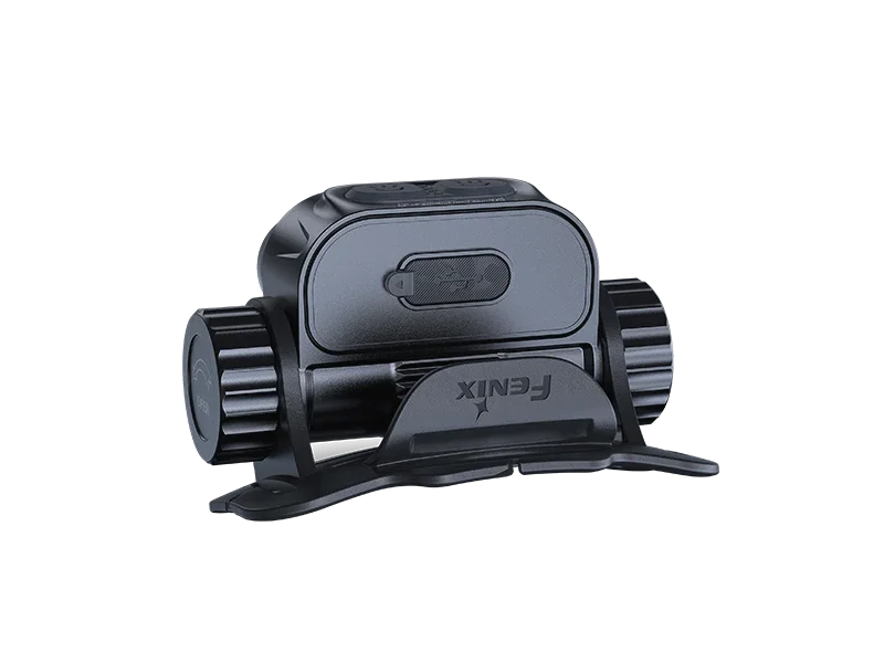 Fenix HM65R V2.0 wiederaufladbare Stirnlampe aus Magnesium in Schwarz