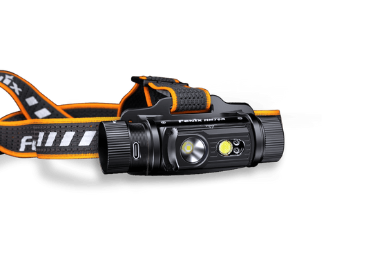 Fenix HM70R Wiederaufladbare Stirnlampe mit dreifacher Lichtquelle, 1600 Lumen, Verpackung geöffnet - fenixlight