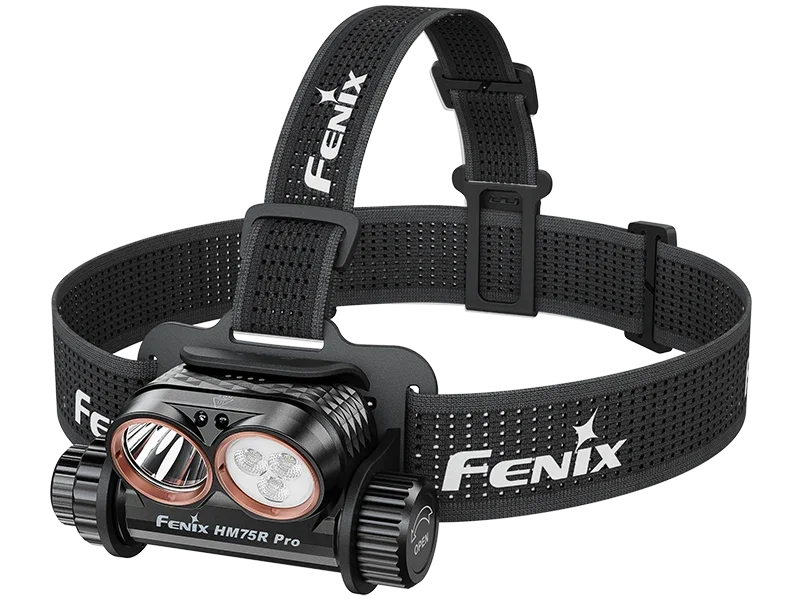 Fenix HM75R Pro wiederaufladbare Profi Stirnlampe mit Kopfband