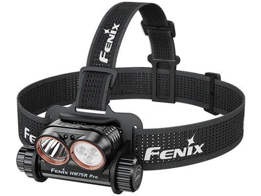 Fenix HM75R Pro wiederaufladbare Profi Stirnlampe mit Kopfband