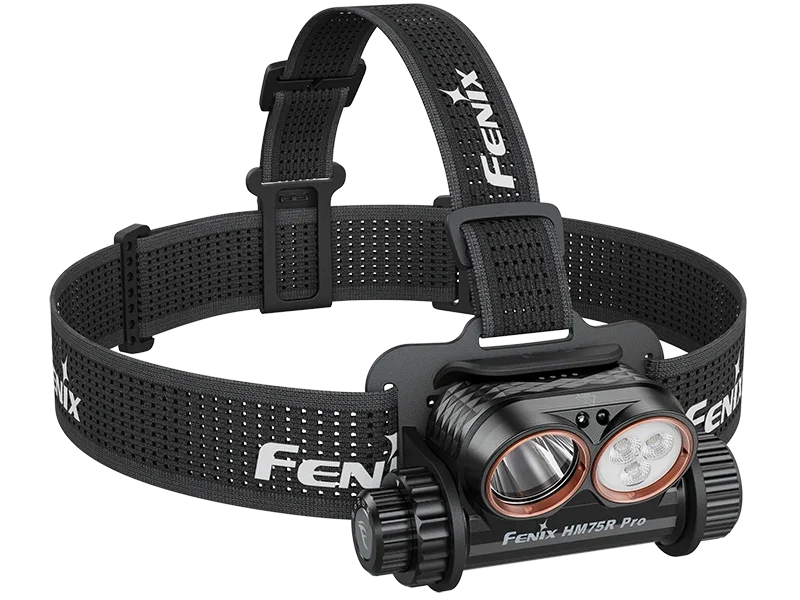 Fenix HM75R Pro wiederaufladbare Profi Stirnlampe mit Kopfband