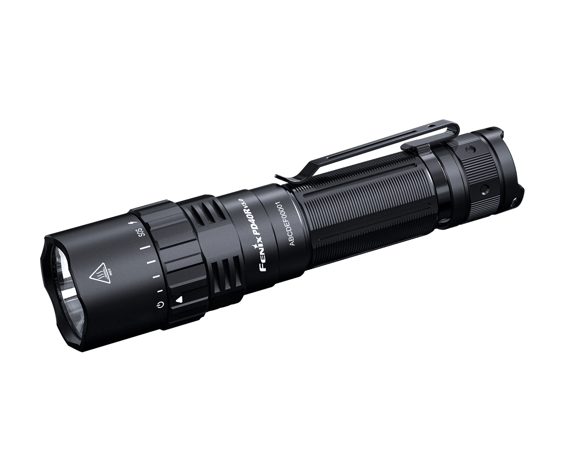 Fenix PD40R V3.0 Superhelle Taschenlampe mit mechanischem Drehschalter, 3000 Lumen - fenixlight