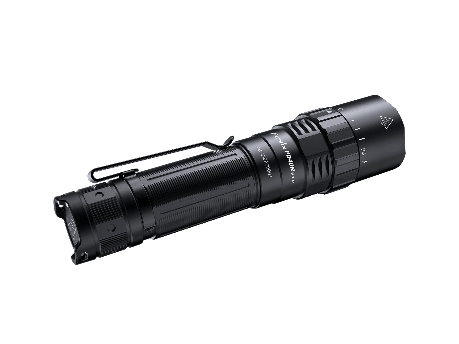 Fenix PD40R V3.0 Superhelle Taschenlampe mit mechanischem Drehschalter, 3000 Lumen - fenixlight