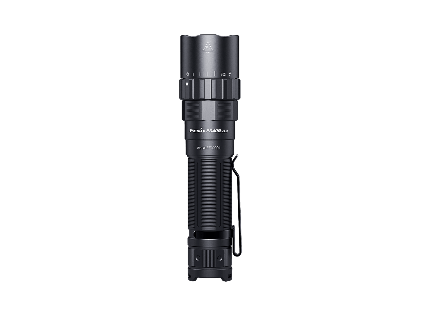 Fenix PD40R V3.0 Superhelle Taschenlampe mit mechanischem Drehschalter, 3000 Lumen - fenixlight