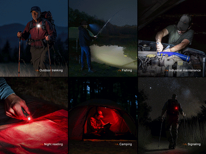 Fenix SW05R-RED kompakte Taschenlampe mit weißem und rotem Licht, 150 Lumen (Weißlicht) (Kopie)